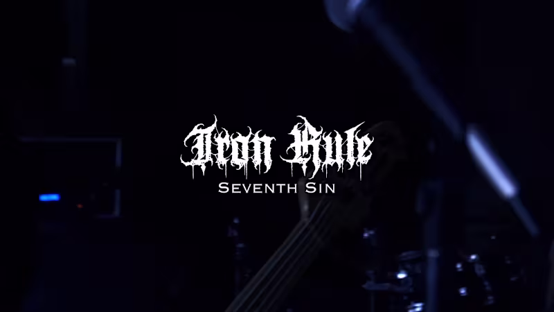 Cover image for MUSIC VIDEO - IRON RULE "SEVENTH SIN"