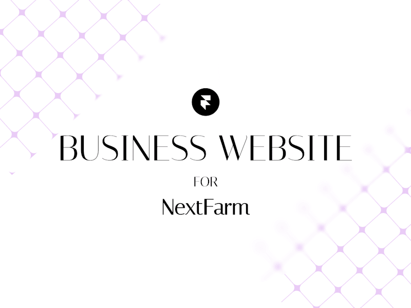 Cover image for NextFarm Business Website Development
