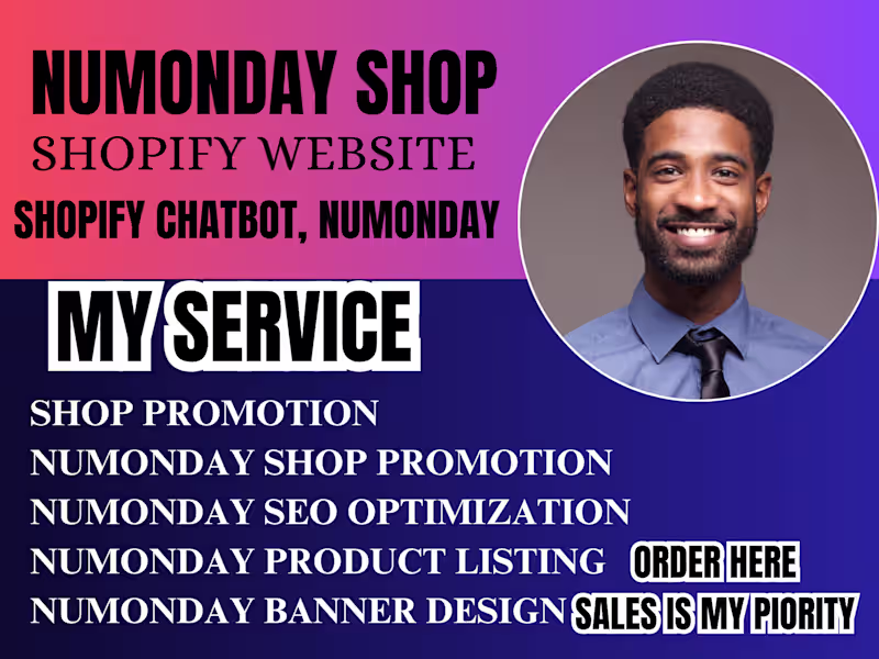 Cover image for I will setup numonday etsy shop shopify redesign ekm