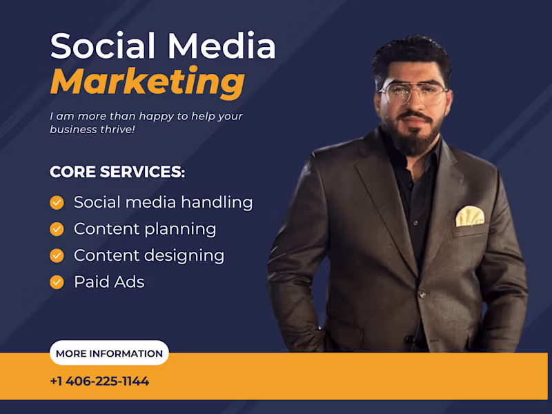 Cover image for 🚀Social Media Marketing & Management to Elevate Your Brand!🌟🎯