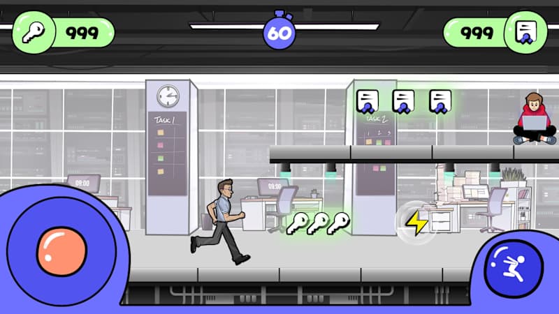 Cover image for Quantum Quest Runner Game