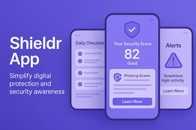 Cover image for Shieldr App
