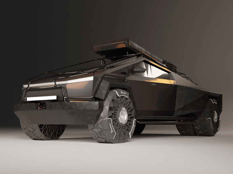 Cover image for Evil Tesla Cybertruck 