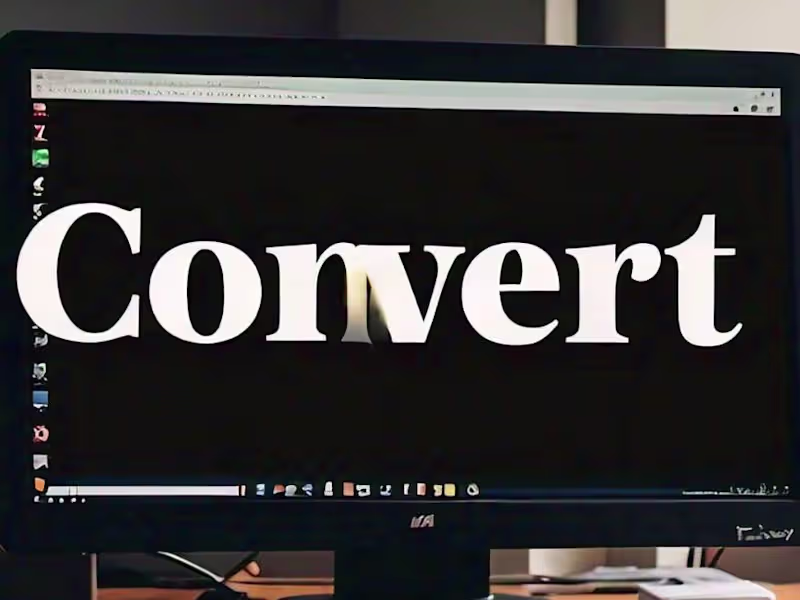 Cover image for Document conversion 