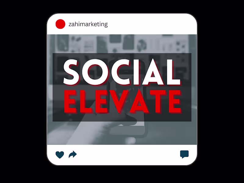 Cover image for SOCIAL ELEVATE - SOCIAL MEDIA MARKETING