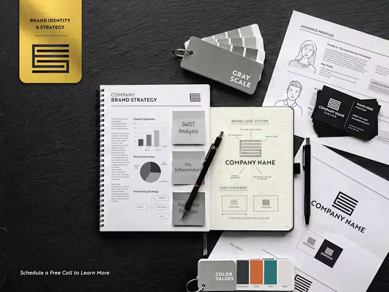Cover image for Brand Strategy + Identity System (Ultimate Package)