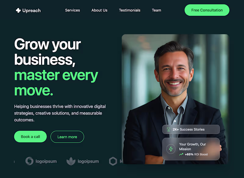 Cover image for Upreach: Data-driven strategies and innovative