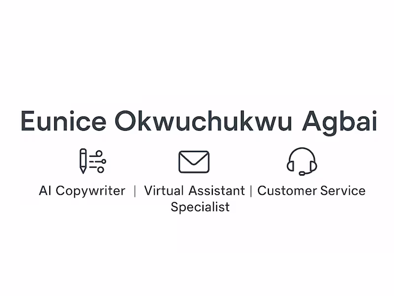 Cover image for Customer support expert, ready to assist remotely. 