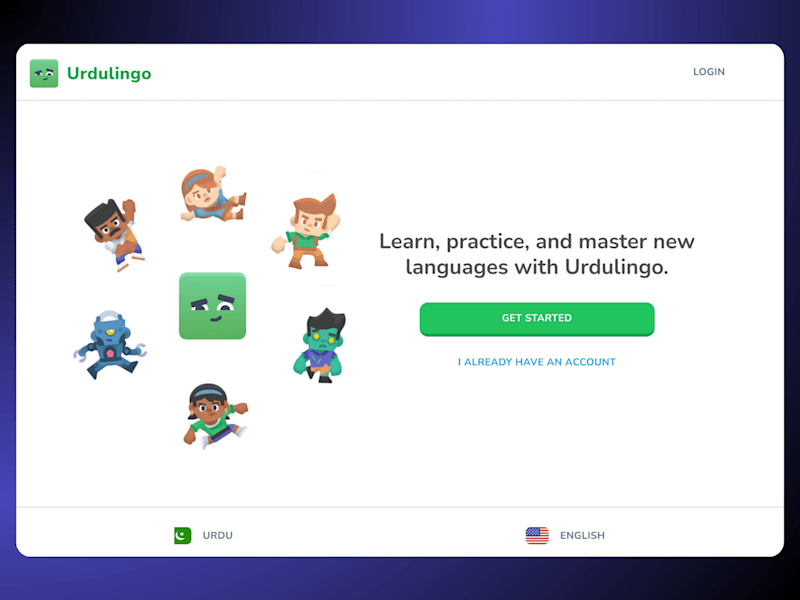 Cover image for Urdulingo Web App | Next.js | Supabase 