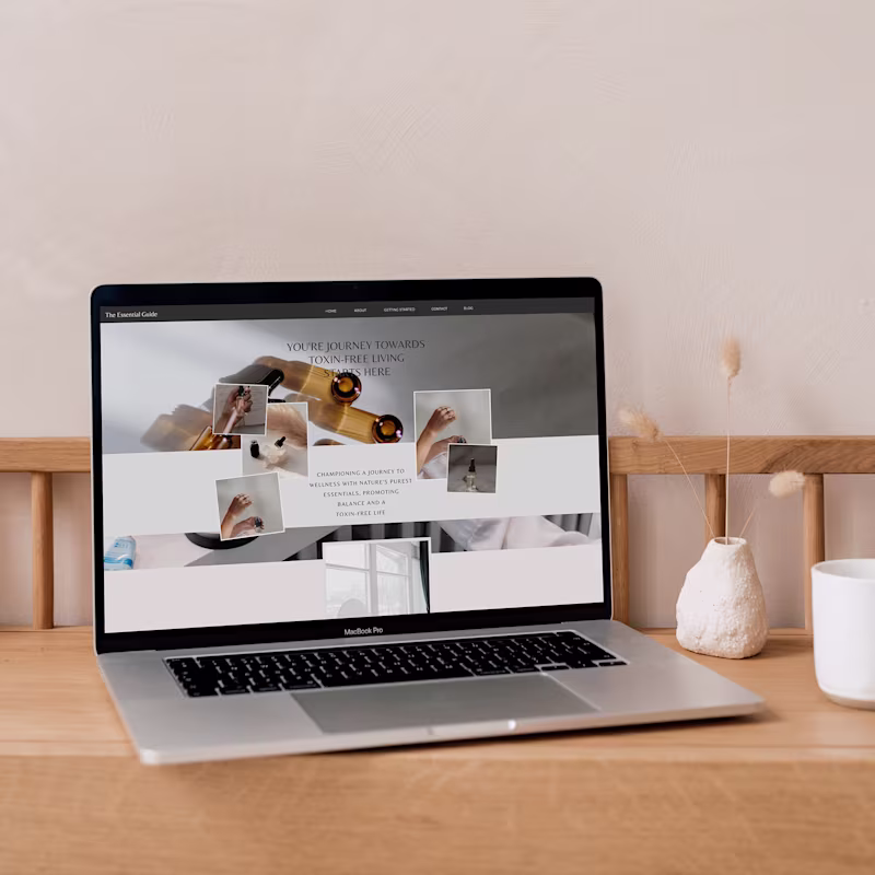 Cover image for Showit Web Design for Young Living Educator 