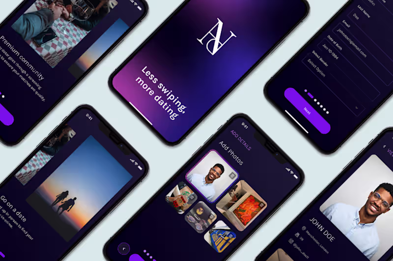 Cover image for NADA: Premium Dating App Design