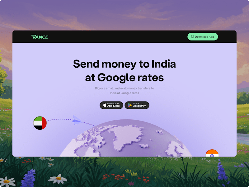 Cover image for Design and Development of Marketing Landing Pages for Vance