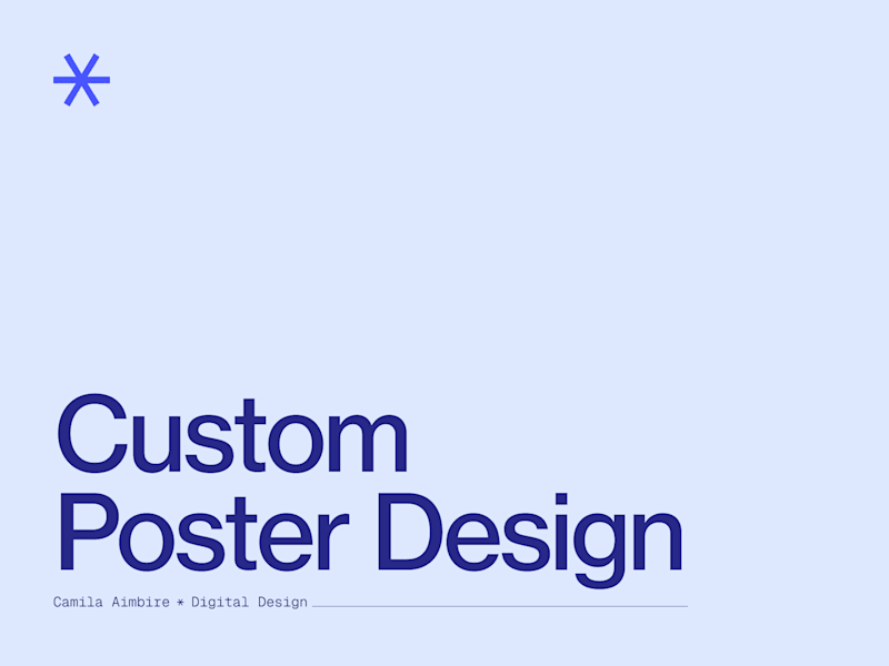 Cover image for Custom Poster Design