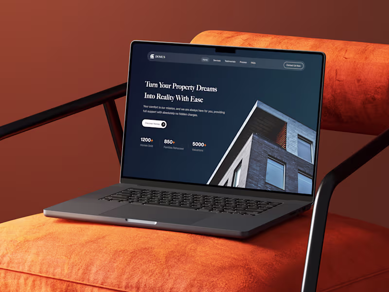 Cover image for DOMUS FRAMER TEMPLATE