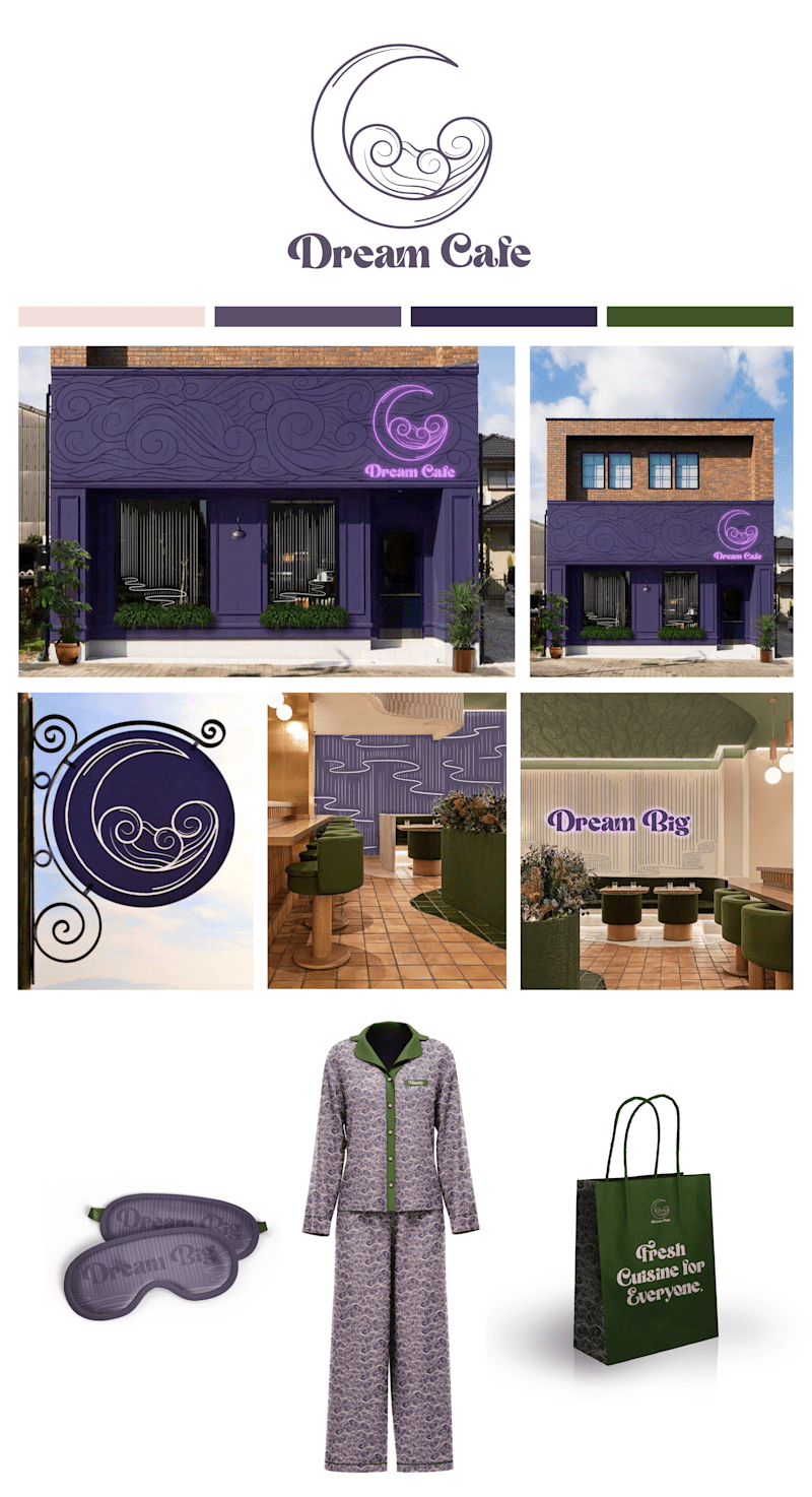 Cover image for Dream Cafe Brand Design