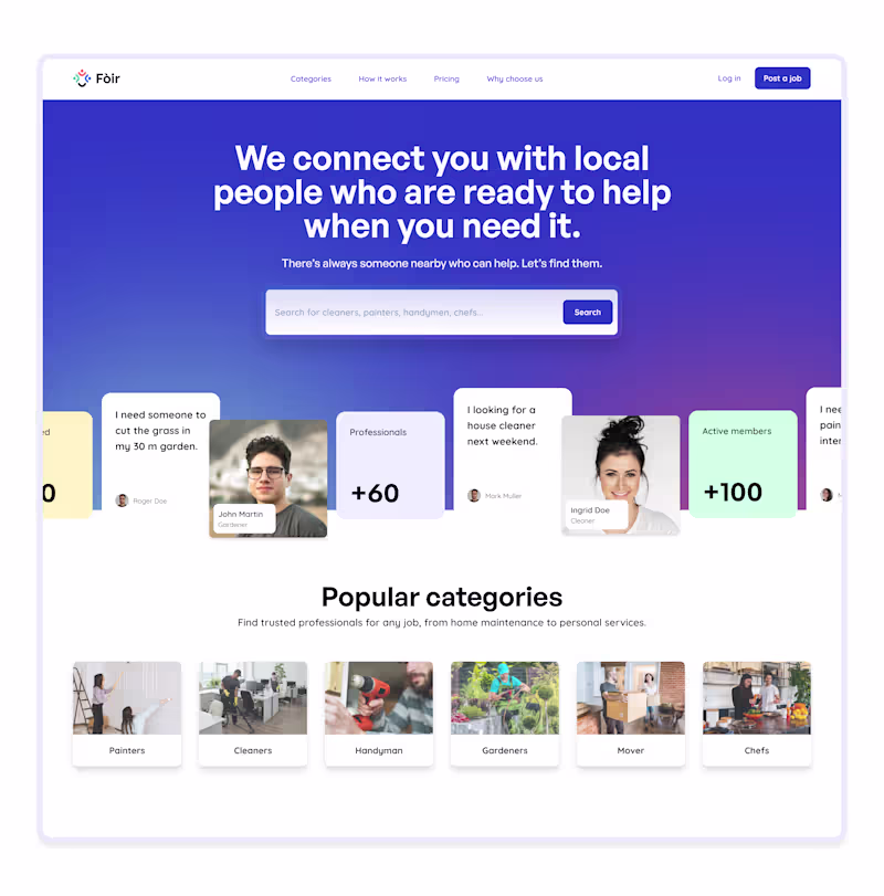 Cover image for Designing a Converting Landing Page for Fòir’s MVP Launch