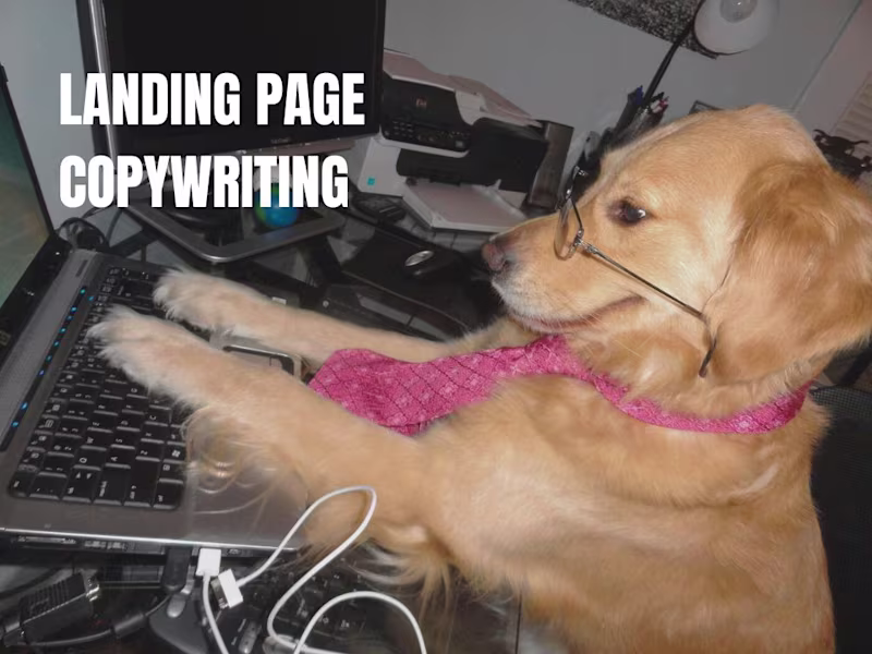 Cover image for Landing Page Copywring | High Detailed | +1 Revision Round