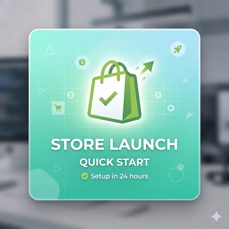 Cover image for 24-Hour Shopify E-Commerce Store Launch Quick Start