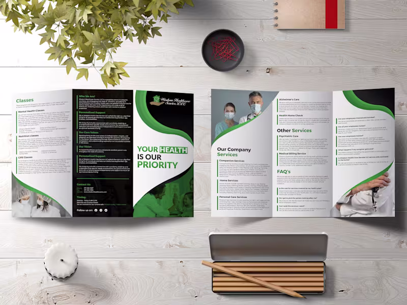 Cover image for Brochure And Flyer Design