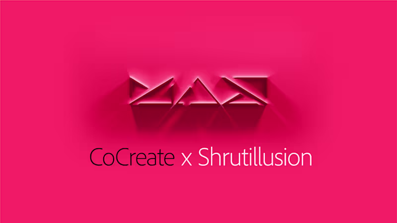 Cover image for CoCreate: Adobe MAX 2021