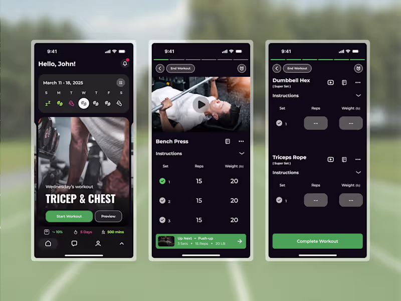 Cover image for Upliftt iOS Design