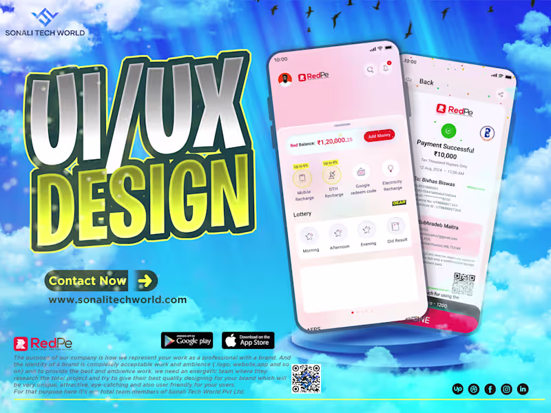Cover image for UX/UI DISIGN
