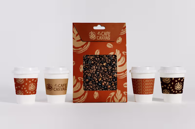 Cover image for Cafe Canvas Brand Identity & Expansion