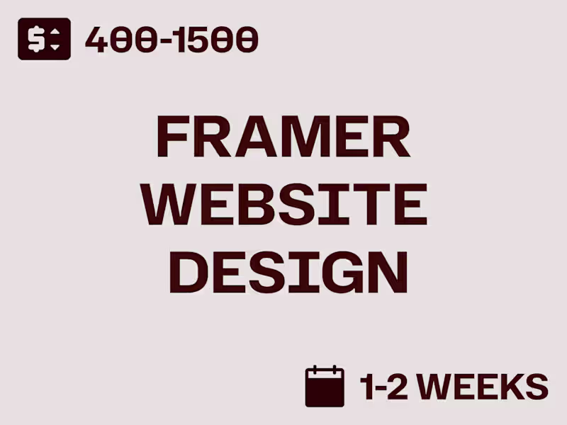 Cover image for Figma to Framer