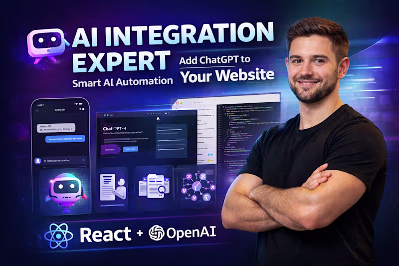 Cover image for I will integrate AI features