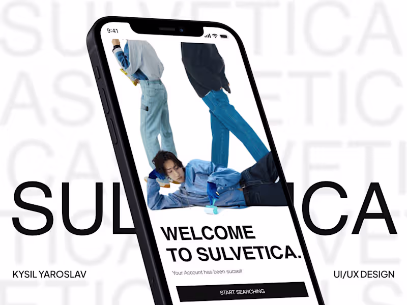 Cover image for Online Store App- Mobile UI/UX Case study on Behance