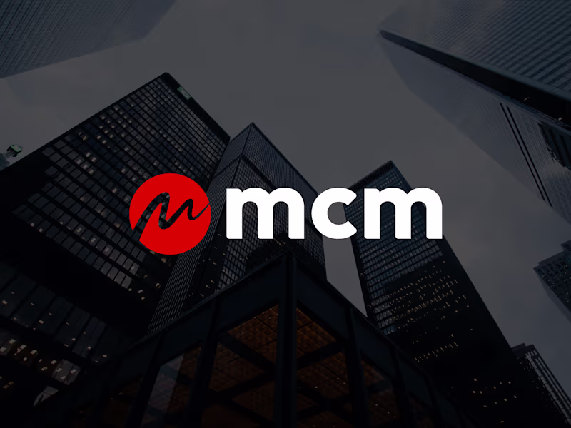 Cover image for MCM Logo Design