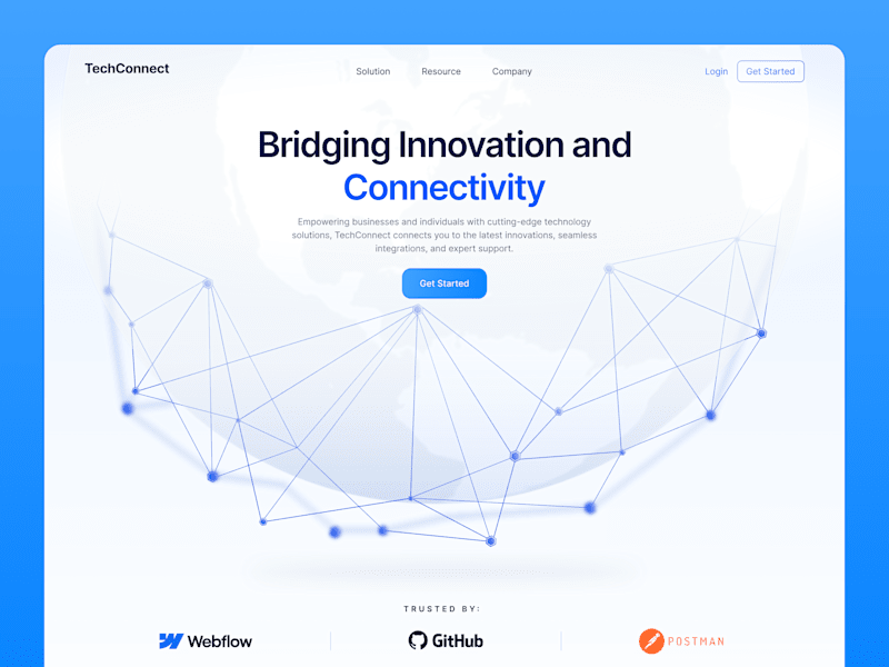 Cover image for Landing Page for Tech Company