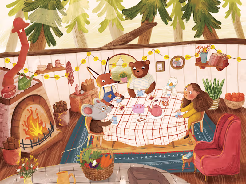 Cover image for I will create Children's book Illustrations