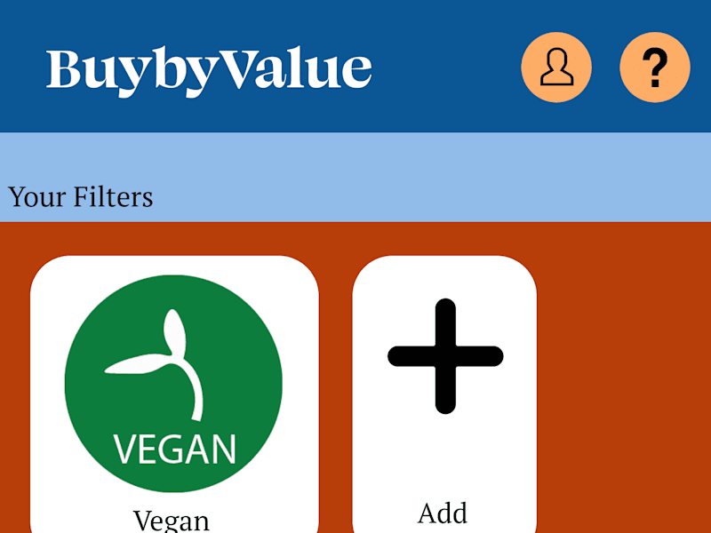 Cover image for BUYBYVALUE: SUSTAINABILITY APP
