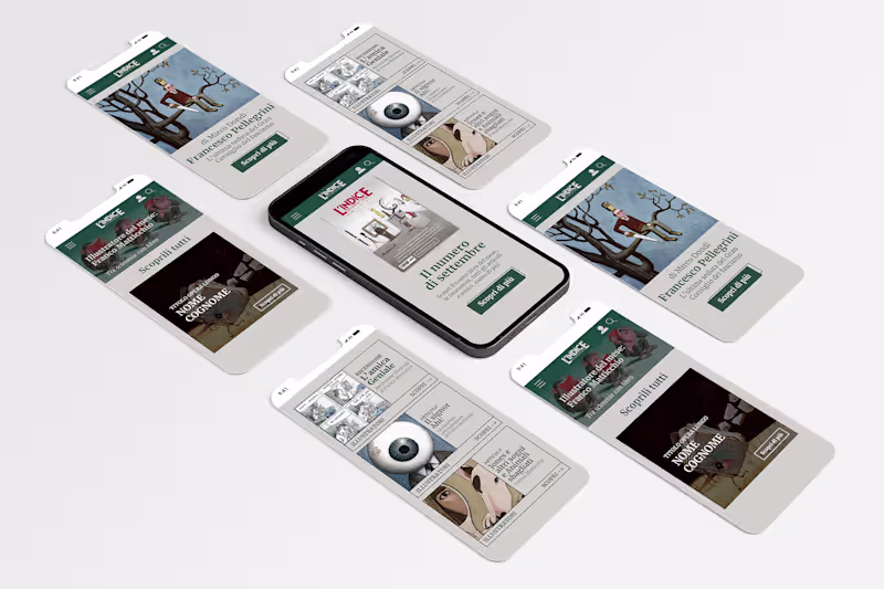 Cover image for Magazine UX/UI design :: Behance