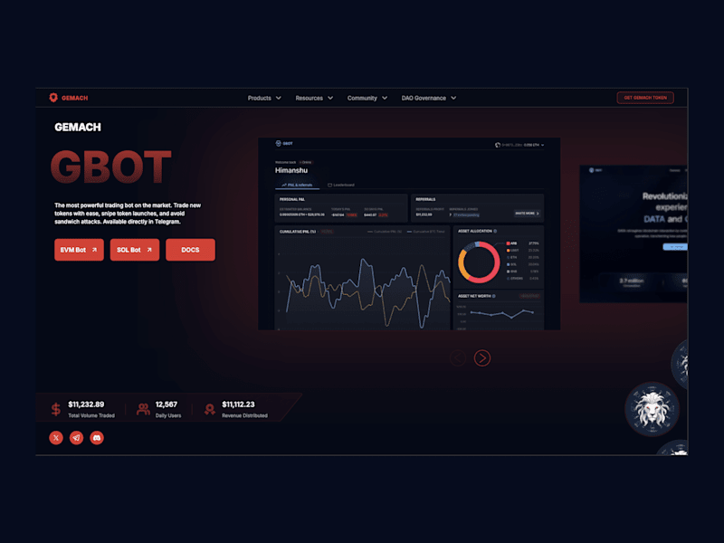 Cover image for Gemach DAO Landing Page