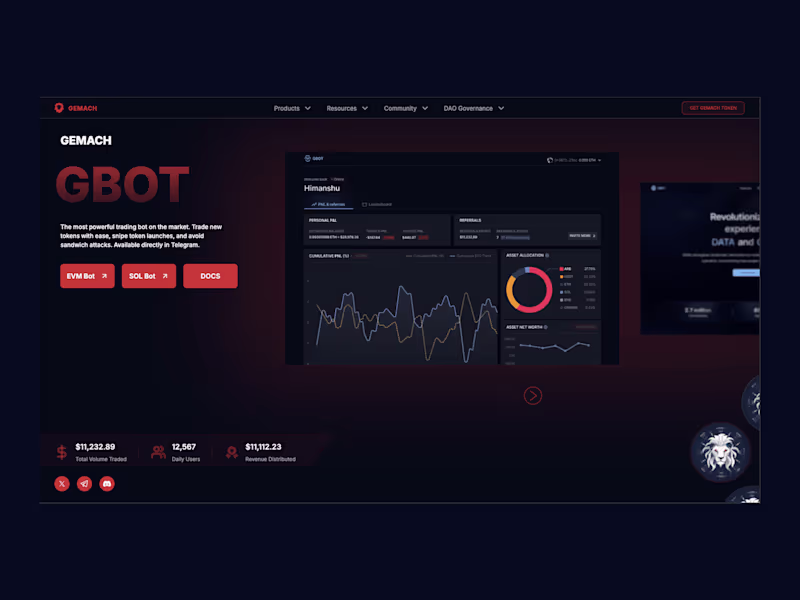 Cover image for Gemach DAO Landing Page