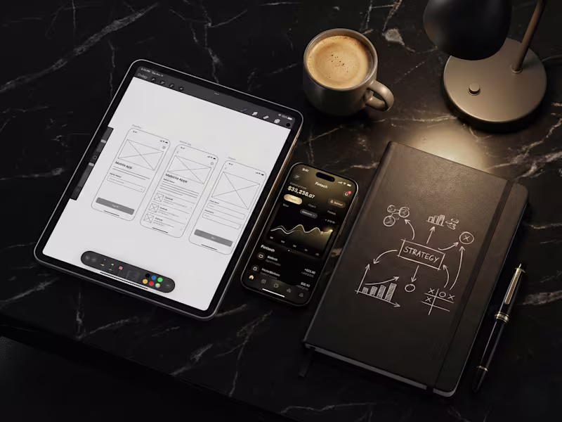 Cover image for Strategic Mobile App UI/UX Design