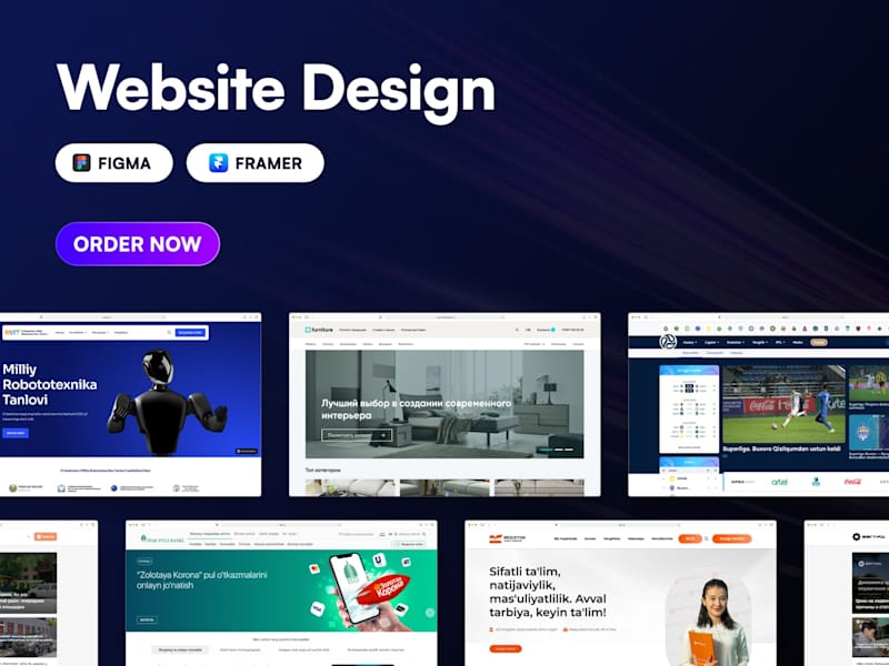 Cover image for Website Design