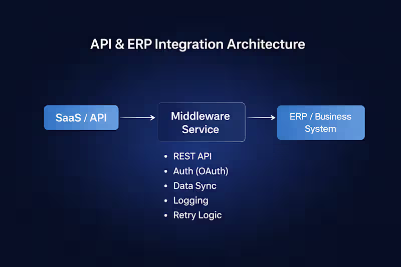Cover image for API & ERP Integration Architecture