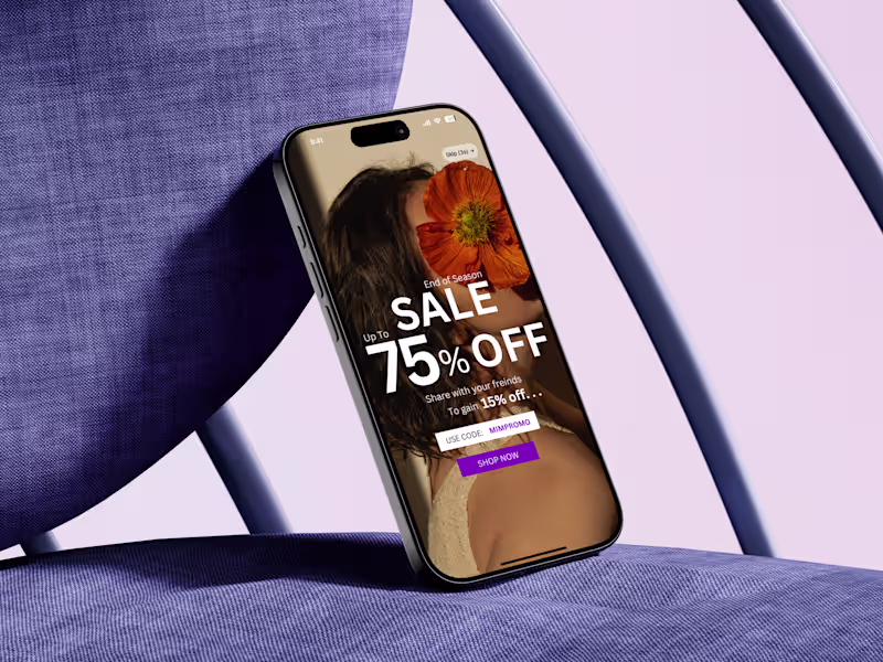 Cover image for E-commerce Marketplace Mobile Design