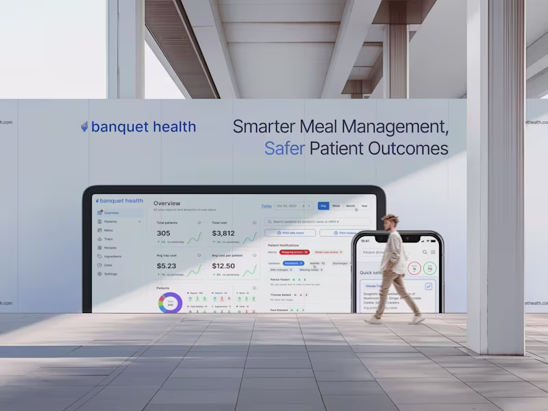 Cover image for Brand Refresh for Hospital Food Management Software