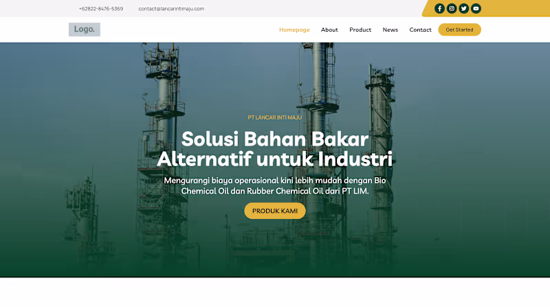 Cover image for PT. Lancar Inti Maju Website Development