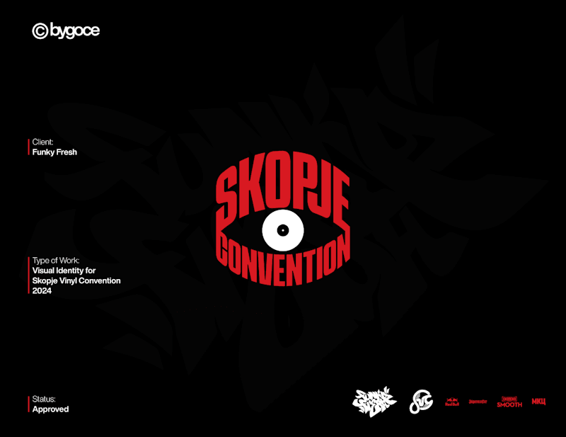 Cover image for Skopje Vinyl Convention - Visual Identity :: Behance