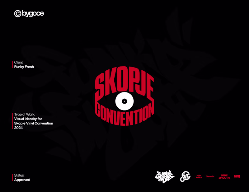 Cover image for Skopje Vinyl Convention - Visual Identity :: Behance