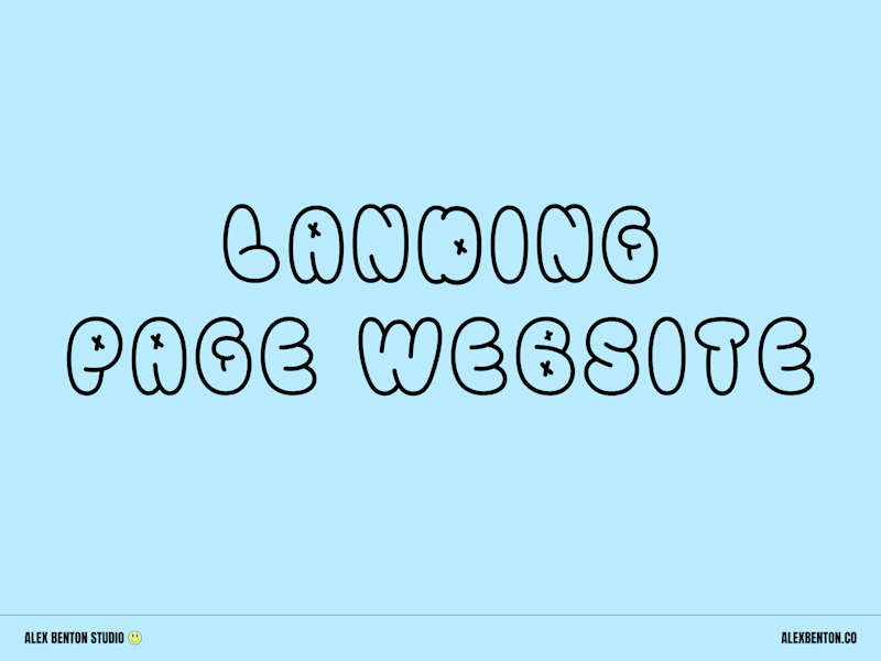 Cover image for The One-Page Squarespace Website (Landing Page)