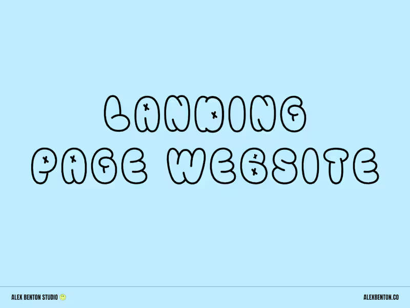 Cover image for The One-Page Squarespace Website (Landing Page)