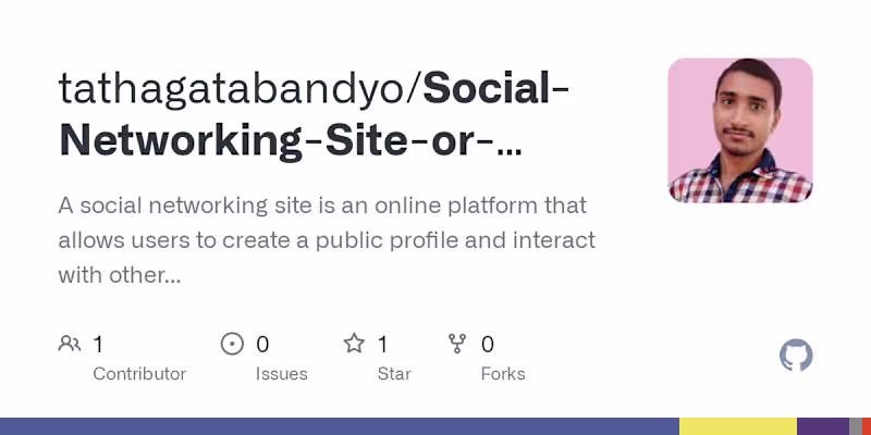 Cover image for Social Networking Site using PHP