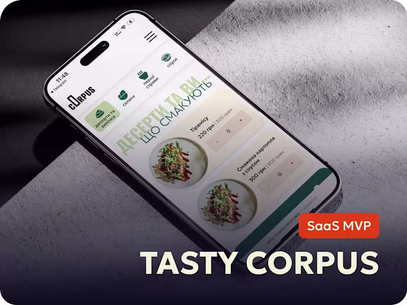 Cover image for Tasty Corpus SaaS MVP Food Ordering Platform 