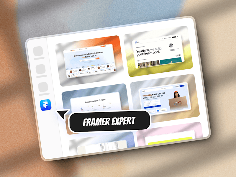 Cover image for Framer Multi page website (Development💫)